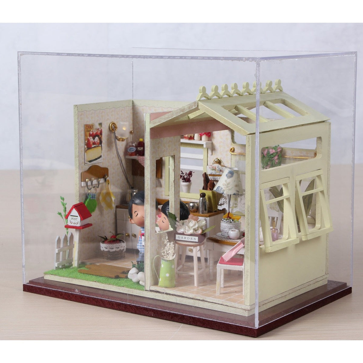 Cozy Kitchen DIY Miniature Dollhouse