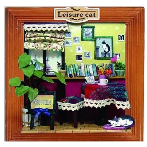 DIY Picture Frame - Leisure Cat Coffee Shop