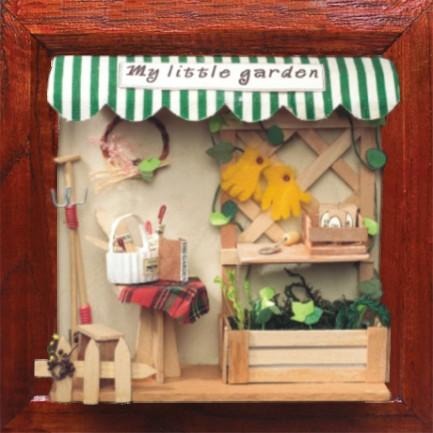 DIY Picture Frame - My Little Garden