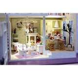 Elegant Roof Terrace DIY Miniature Dollhouse