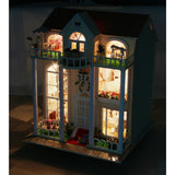 Dream House With Pillars DIY Miniature Dollhose