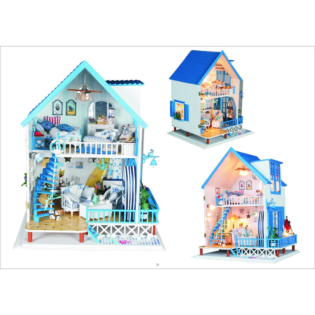 Falling Love In Santorini DIY Miniature Dollhouse