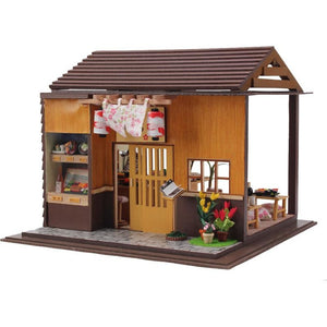 Sakura Sushi Shop DIY Miniature Dollhouse