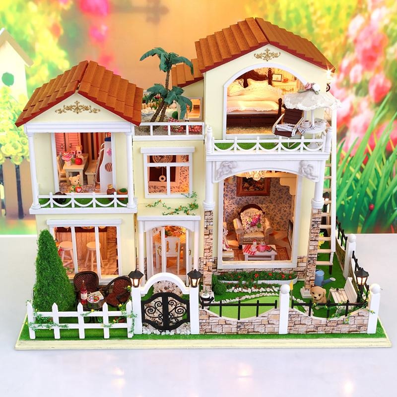 Villa From The Star DIY Miniature Dollhouse