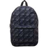 Black Panther Movie Logo Backpack – Authentic BIOWORLD Sublimated Bag