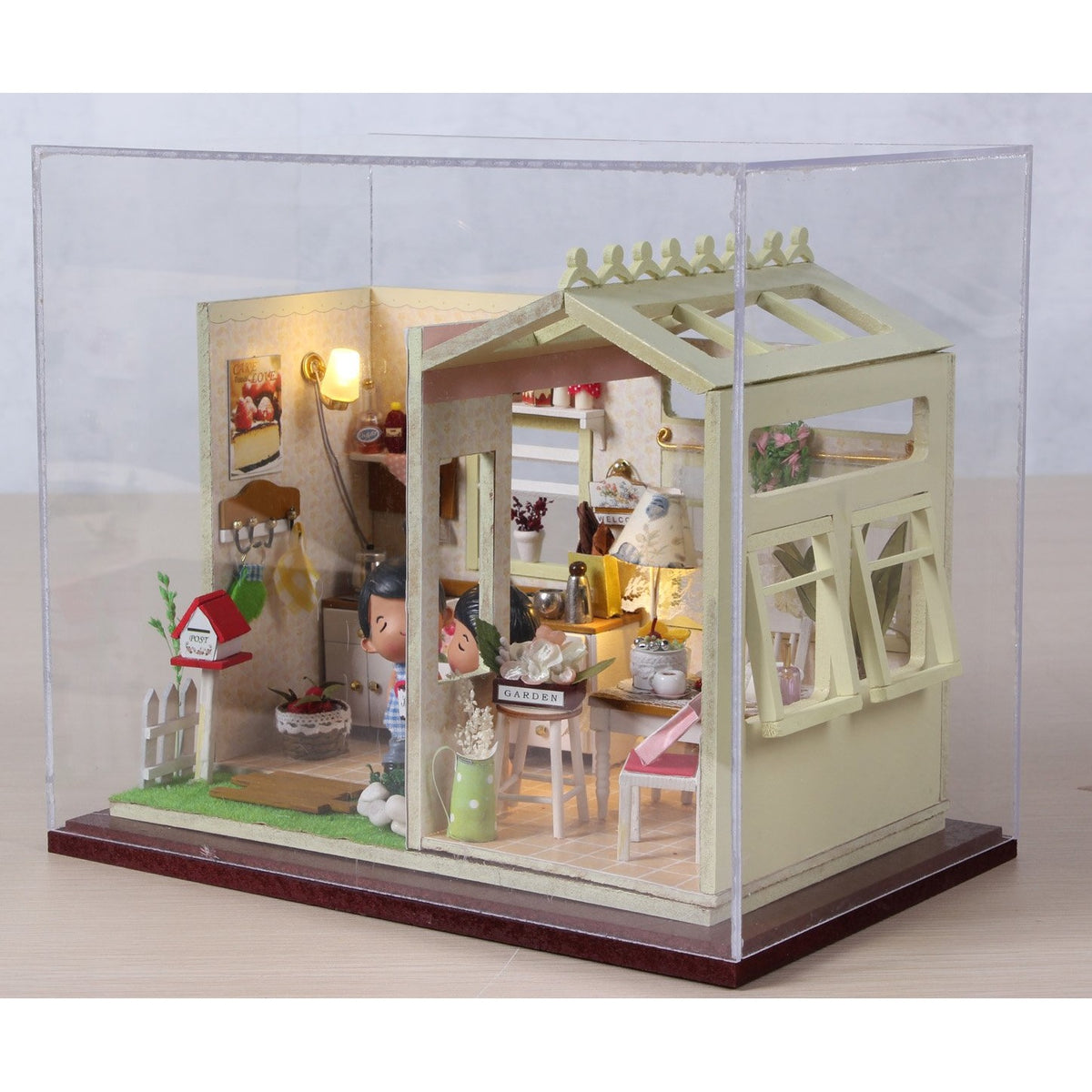 Cozy Kitchen DIY Miniature Dollhouse