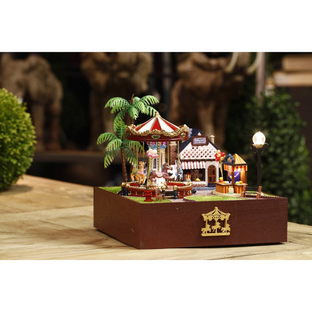 Carousel Happy Garden Sunshine Version DIY Music Box Series