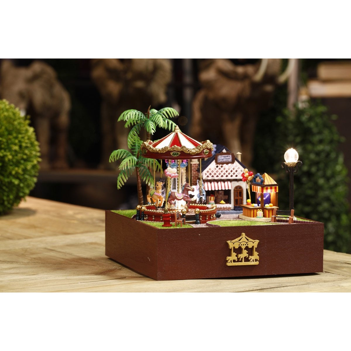 Carousel Happy Garden Sunshine Version DIY Music Box Series