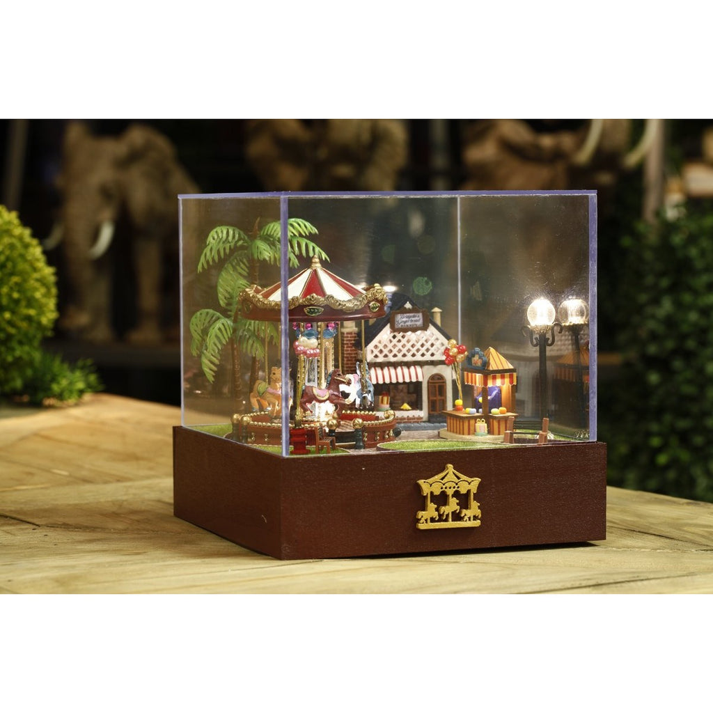Carousel Happy Garden Sunshine Version DIY Music Box Series