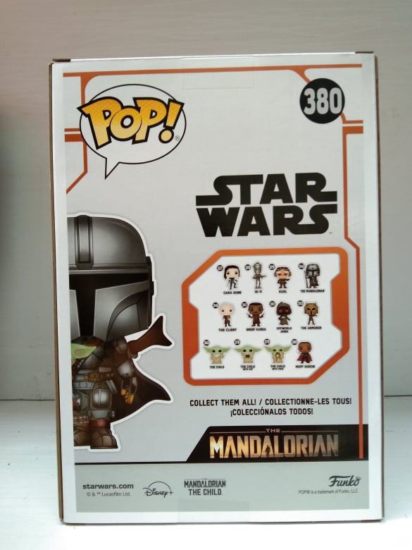 Star Wars: The Mandalorian Chrome 10-Inch Pop! Vinyl Figure
