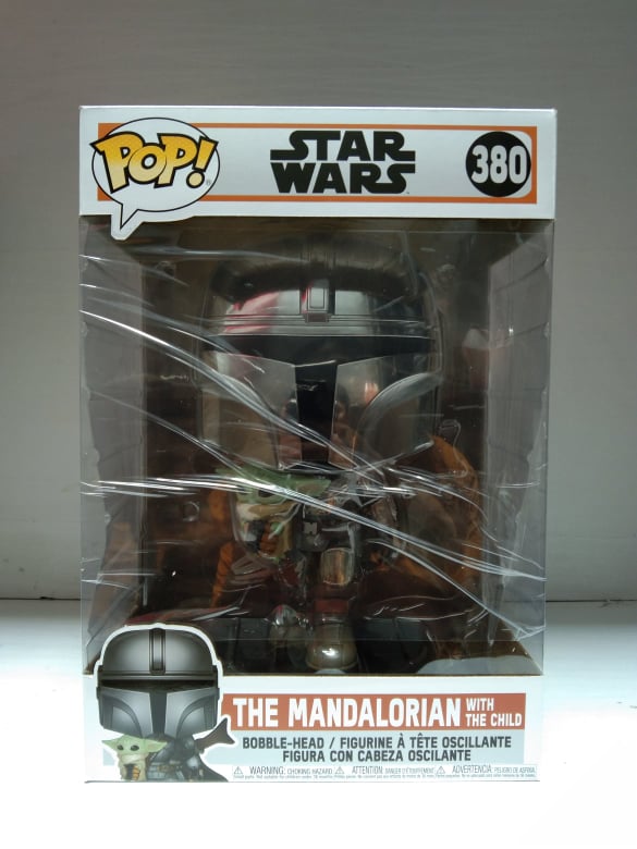 Star Wars: The Mandalorian Chrome 10-Inch Pop! Vinyl Figure