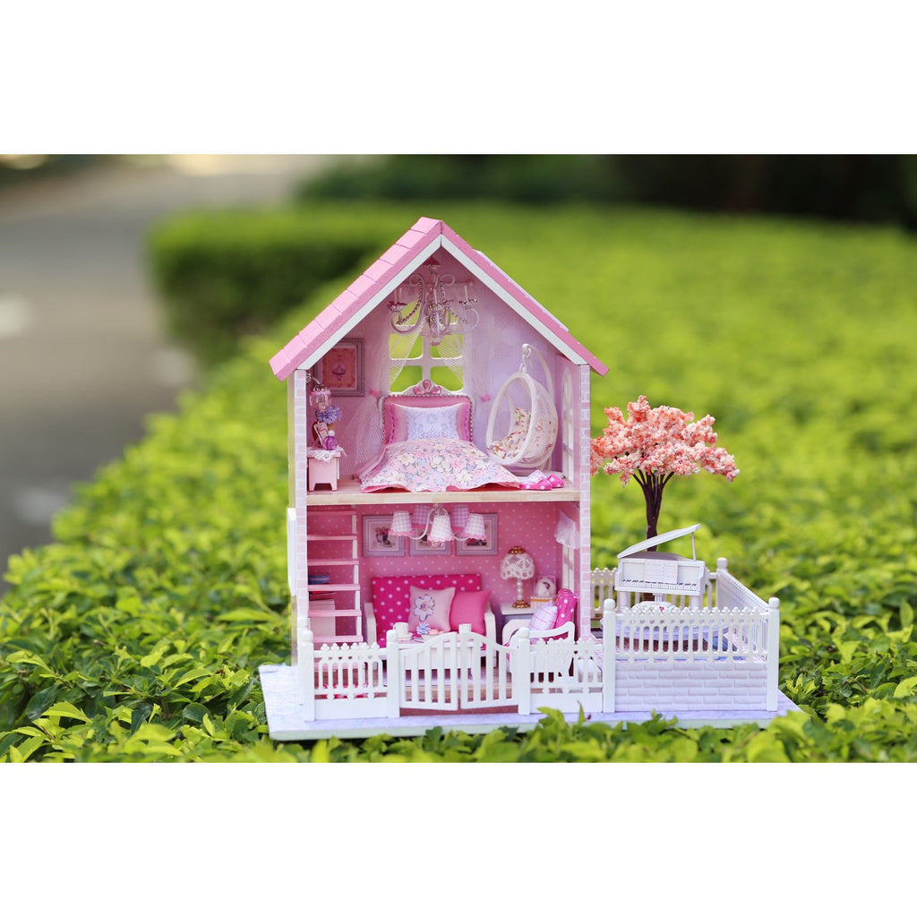 Pink Cherry Blossoms TOTORO Version DIY Large Dollhouse