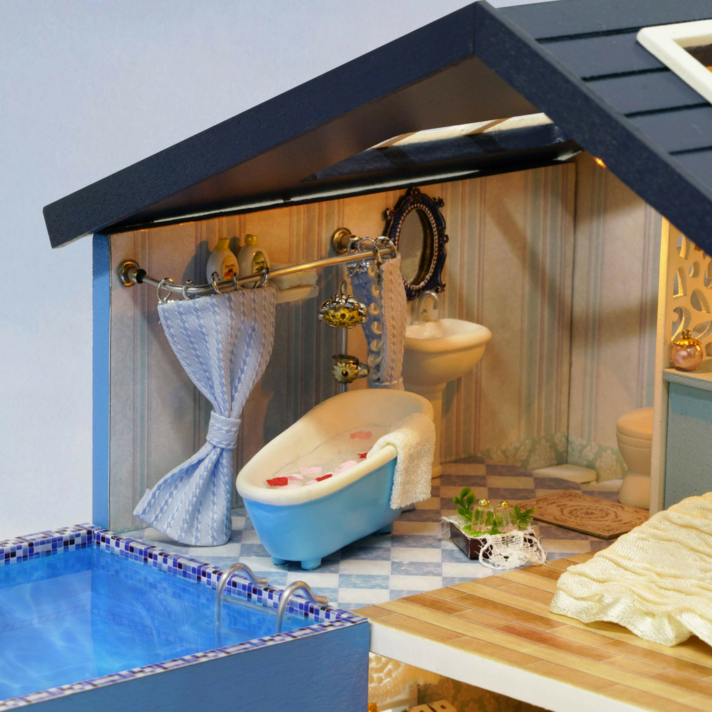 Seattle Yellow Car DIY Large Dollhouse