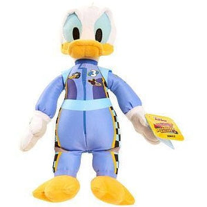 Disney Junior Mickey and the Roadster Racers Bean Stuffed Donald - White