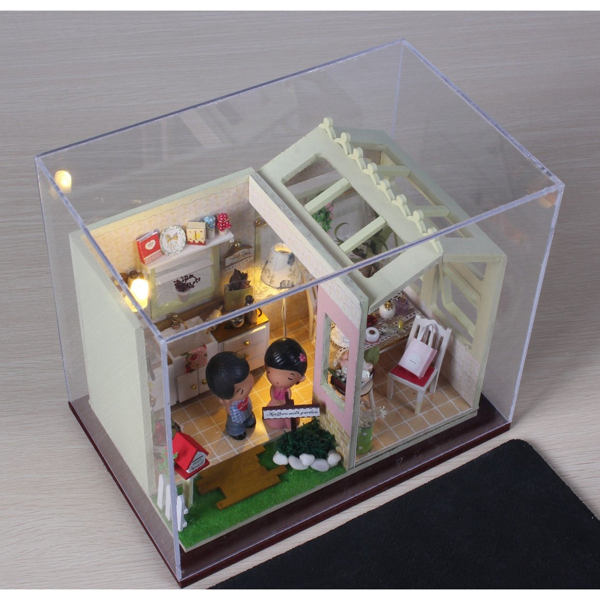 Cozy Kitchen DIY Miniature Dollhouse