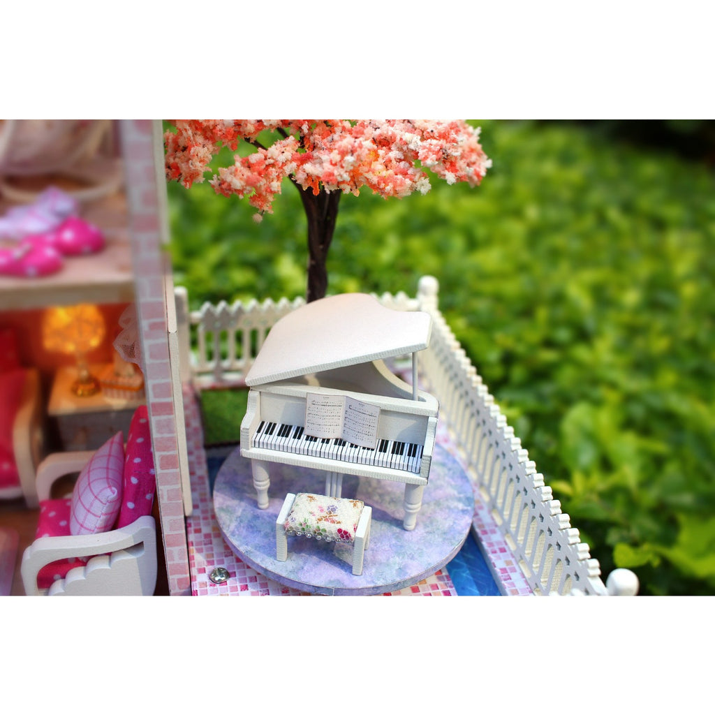 Pink Cherry Blossoms TOTORO Version DIY Large Dollhouse