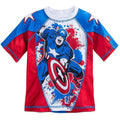 Captain America Rash Guard for Boys