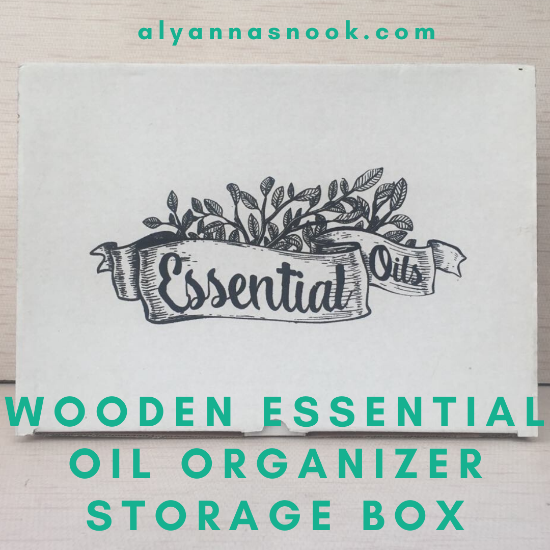 Wooden Essential Oil Organizer Storage Box (55 various bottle size)
