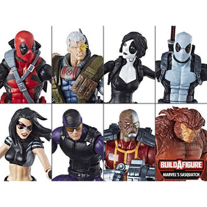 BAF Sasquatch - Deadpool Marvel Legends 6-Inch Action Figures (Sold Separately)