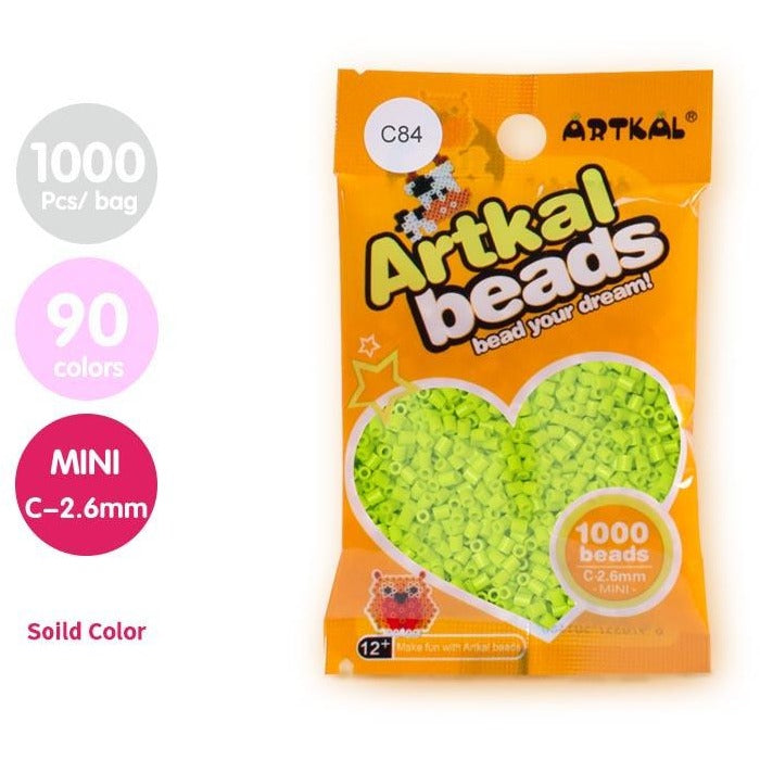 Artkal Fuse Beads 2.6 MM  Solid (90 Colors)