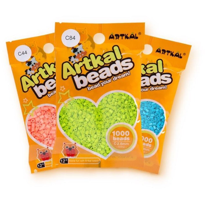 Artkal Fuse Beads 2.6 MM  Solid (C51-C100)