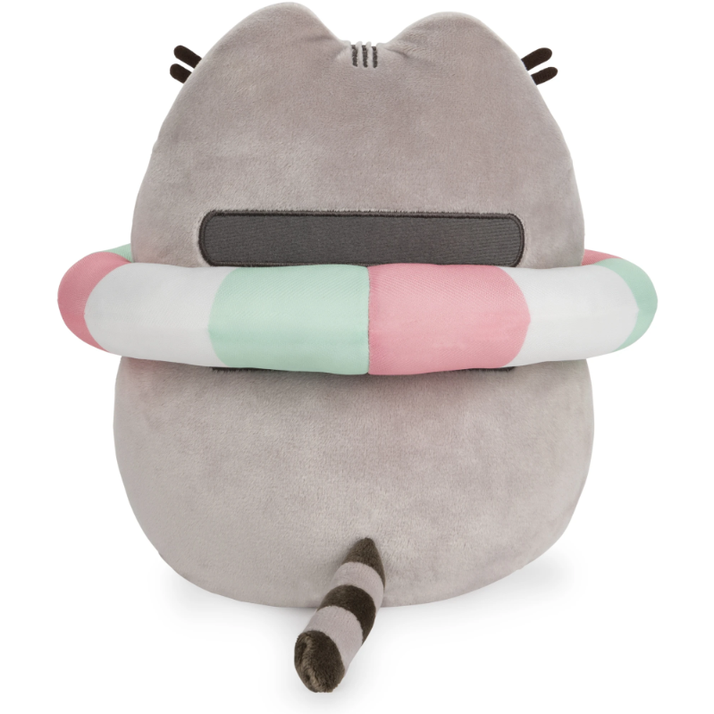 Pusheen with Inner Tube Plush 9.5 in