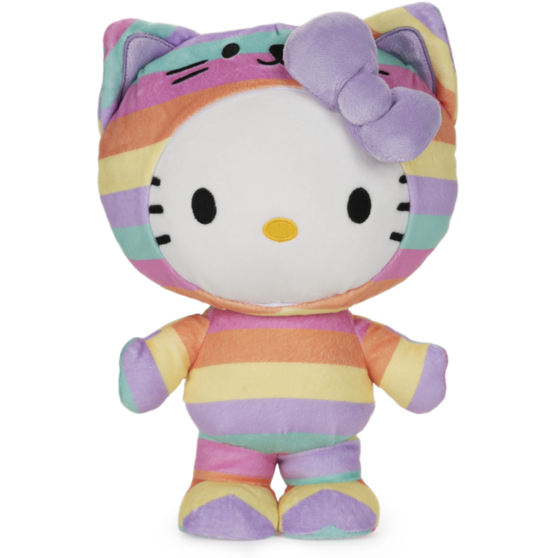 Gund X Sanrio Hello Kitty Rainbow Plush 9.5"