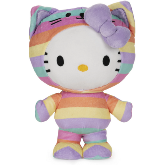 Gund X Sanrio Hello Kitty Rainbow Plush 9.5