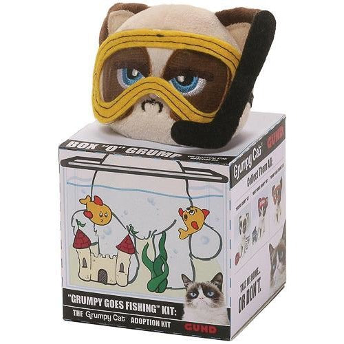 Grumpy Goes Fishing 4.5” Plushie