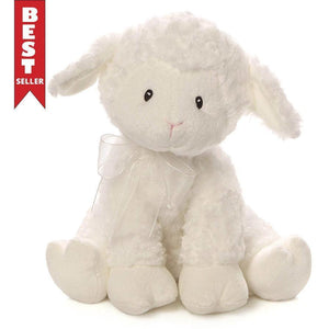 Jesus Loves Me Lena Lamb Musical Stuffed Animal (With Winding Key)