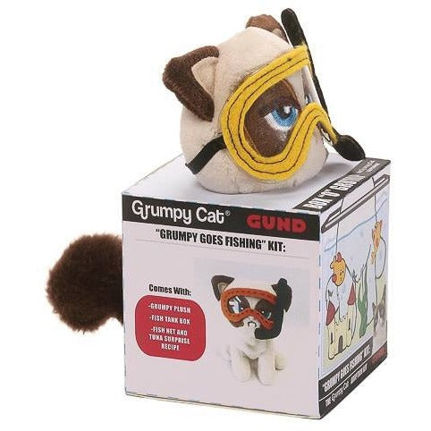 Grumpy Goes Fishing 4.5” Plushie
