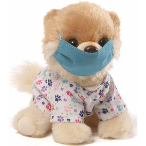 Itty Bitty Boo Scrubs Stuffed Dog 5" Inch Plushie