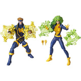 Marvel Legends 90's Havok and Polaris 6-Inch Action Figures