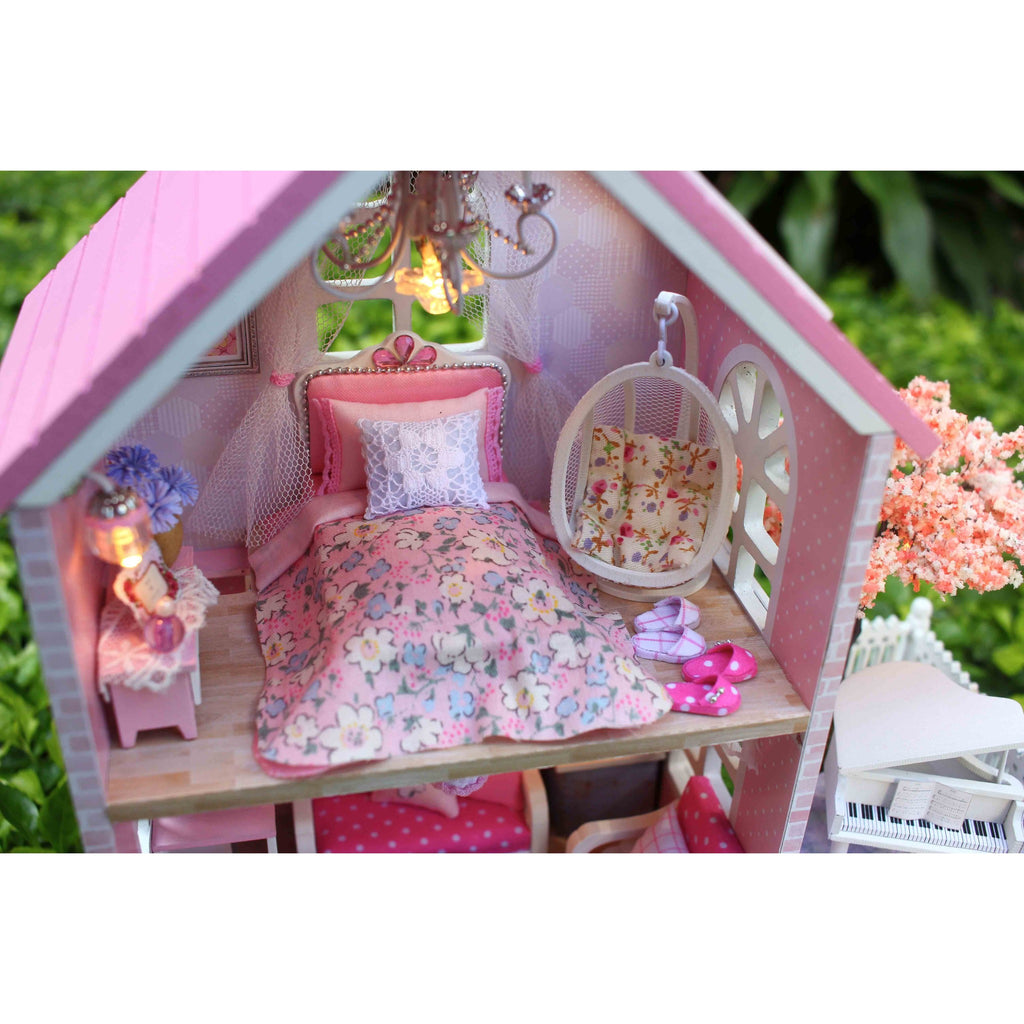 Pink Cherry Blossoms TOTORO Version DIY Large Dollhouse