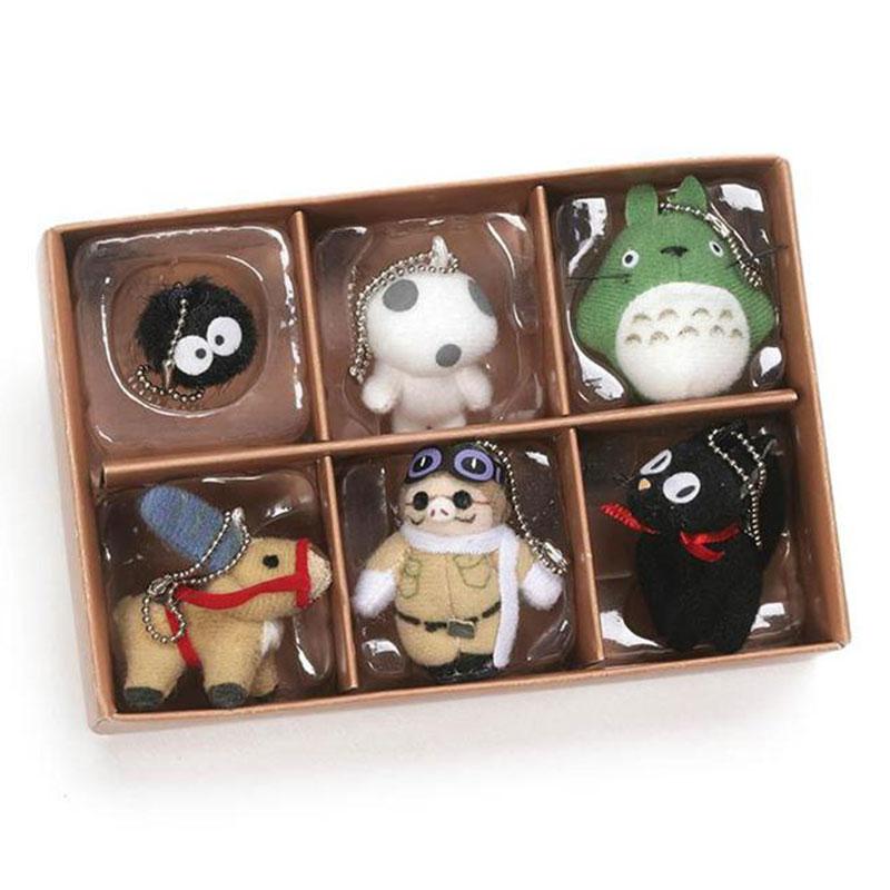 GUND World of Studio Ghibli Collector Keychain Set