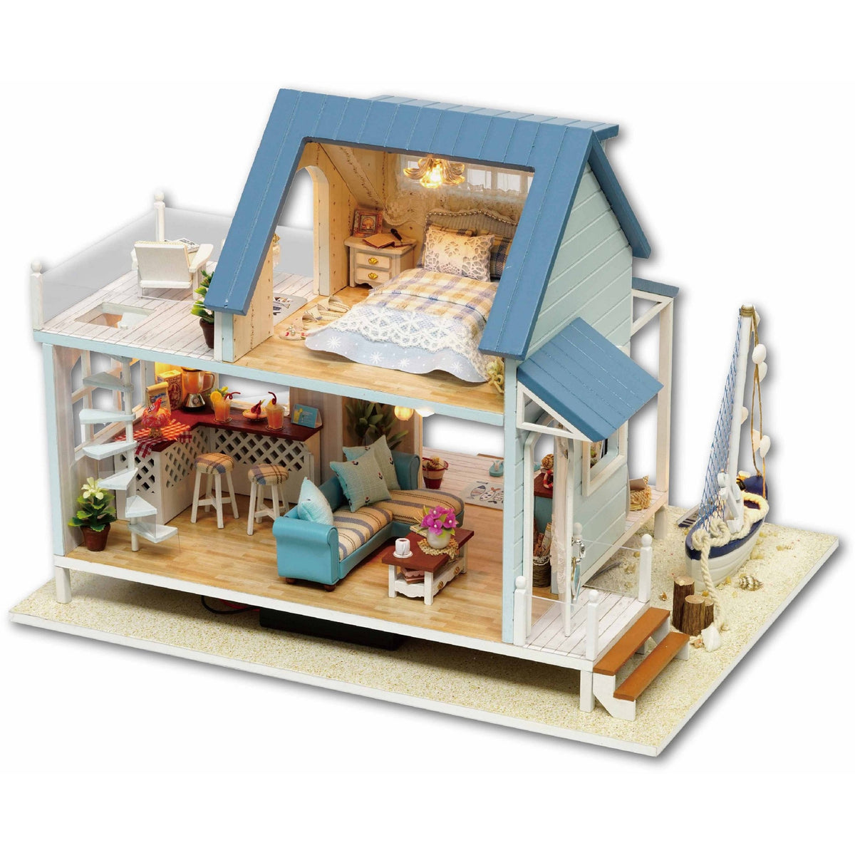 Caribbean DIY Large Dollhouse