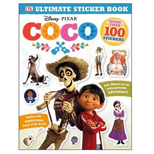 Disney Pixar Coco: Ultimate Sticker Book Paperback Book