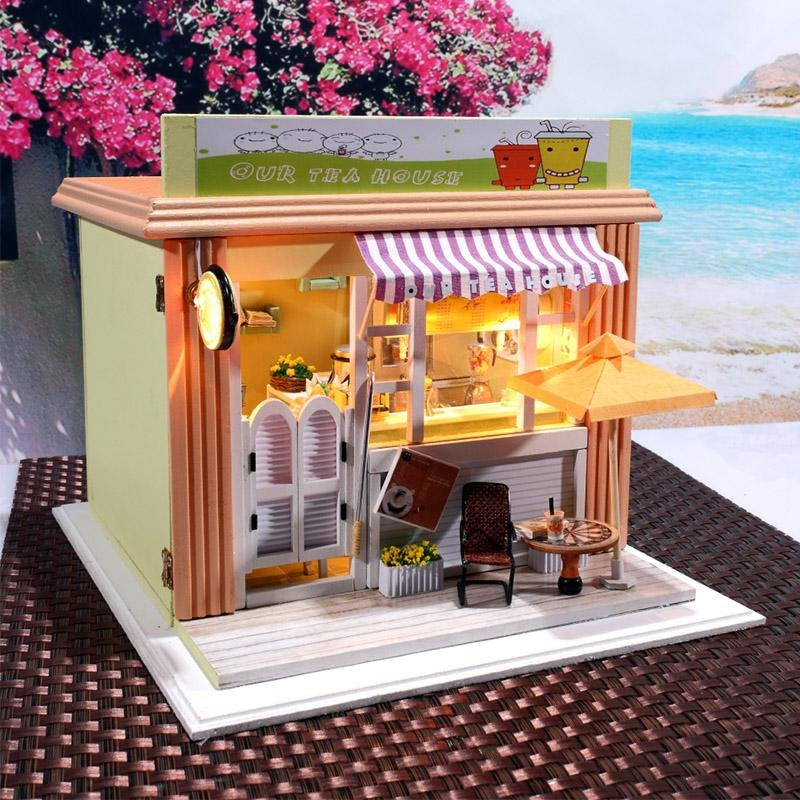 Our Tea House DIY Miniature Dollhouse