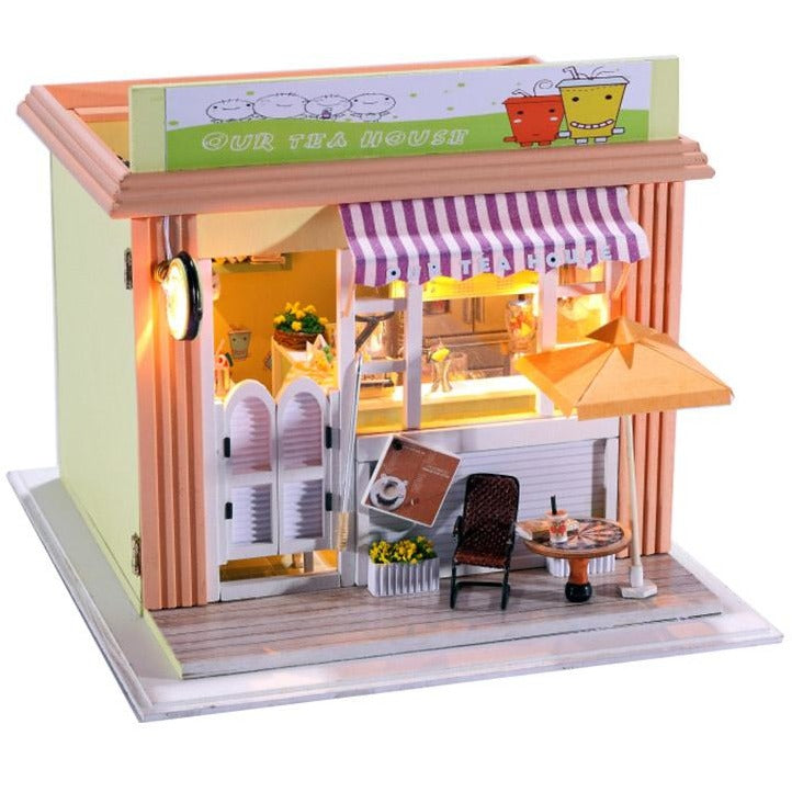 Our Tea House DIY Miniature Dollhouse