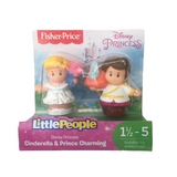 Fisher-Price Disney Princess Little People Mini-Figure Pack of 2 (Sold Separately)