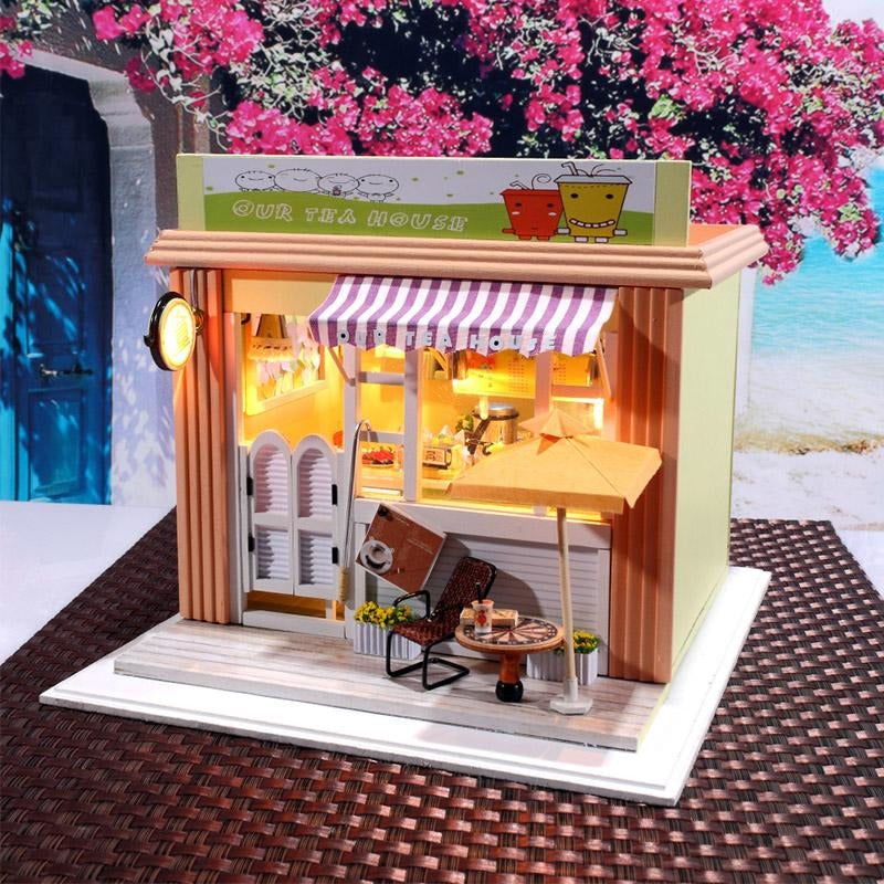 Our Tea House DIY Miniature Dollhouse