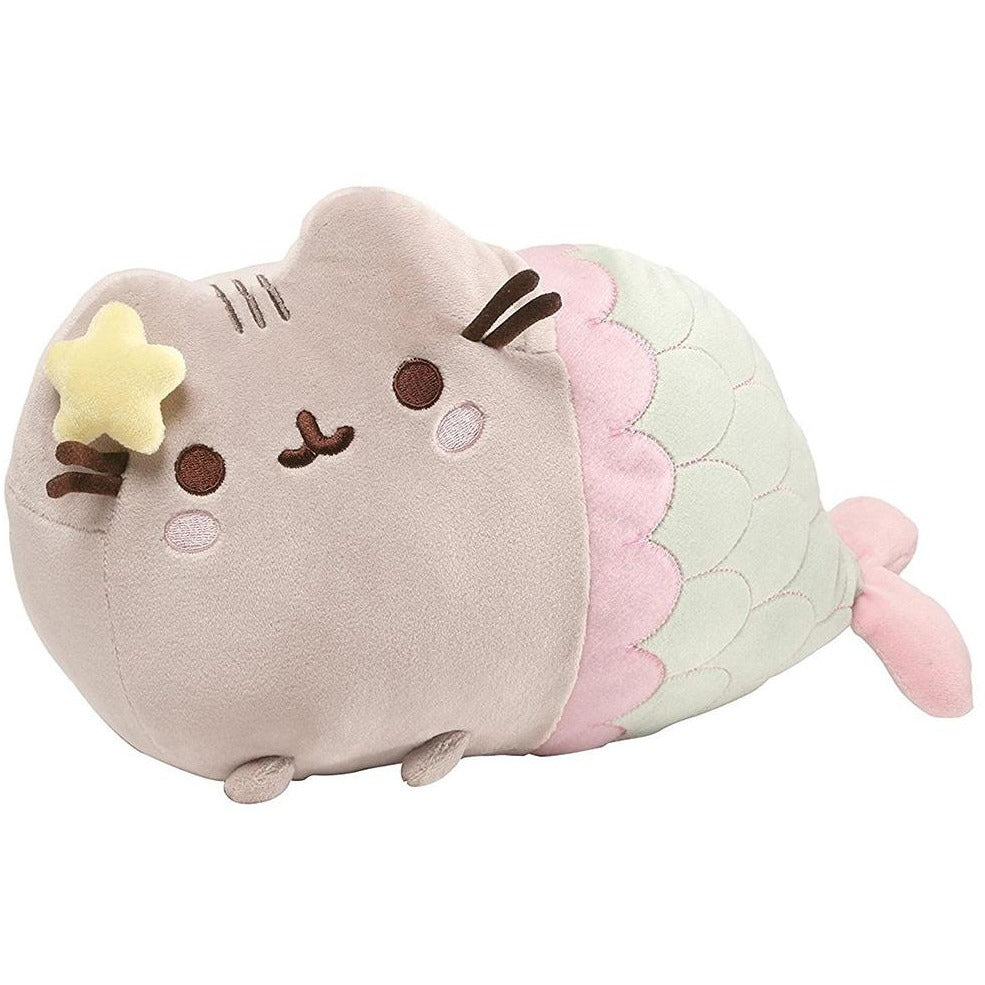 Pusheen The Cat Mermaid Pose Plush 12”