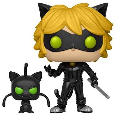 Miraculous Ladybug Cat Noir with Plagg Funko Pop! Vinyl Figure