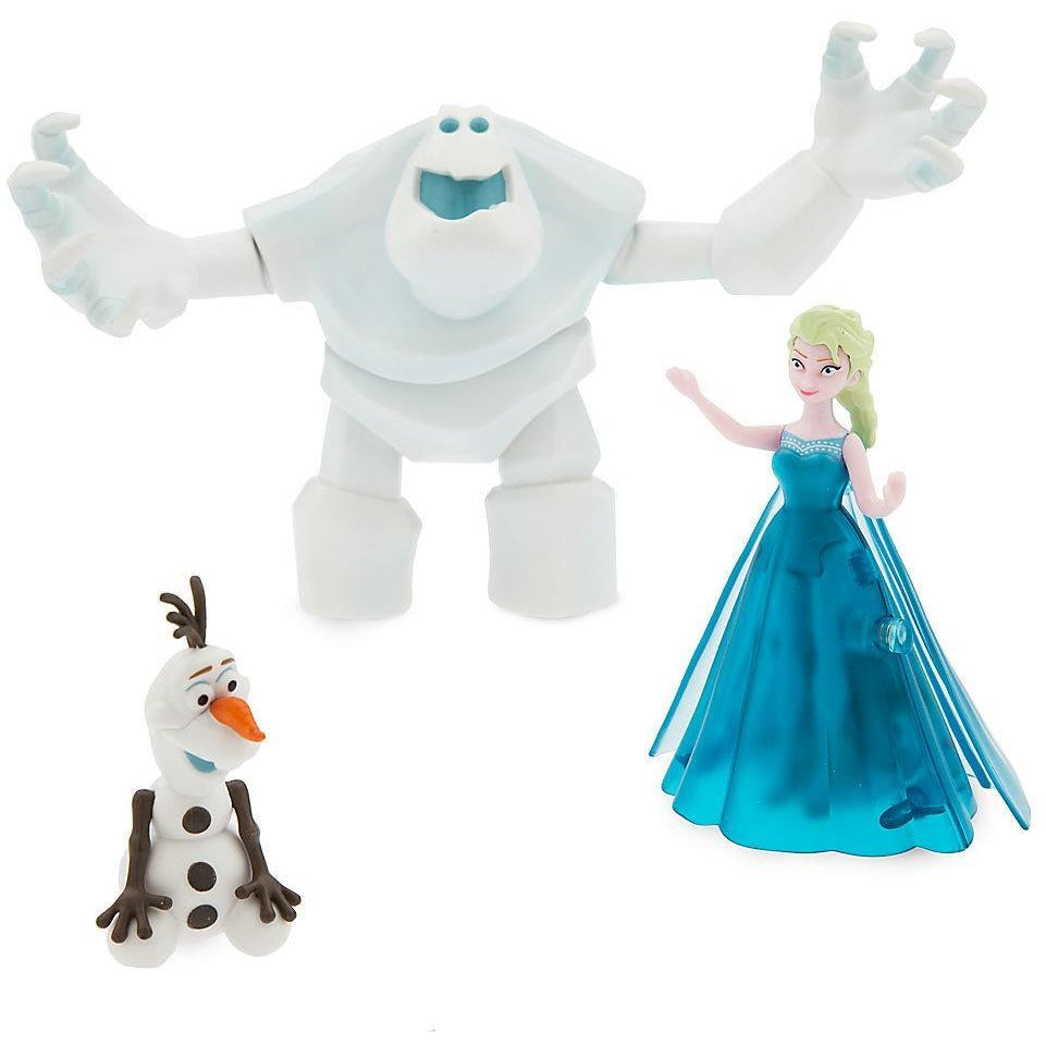 Elsa Light-Up Dress Figure Play Set