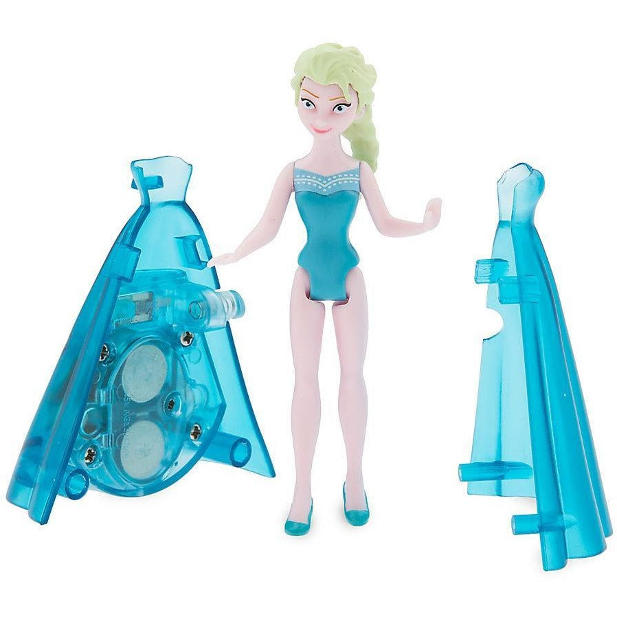 Elsa Light-Up Dress Figure Play Set