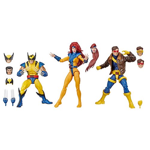 Marvel Legends X-Men Jean Grey, Cyclops, and Wolverine 6-Inch Action Figure