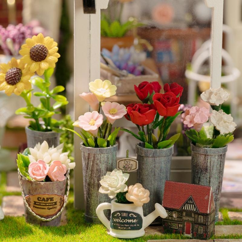 Sunshine Green House DIY Medium Dollhouse