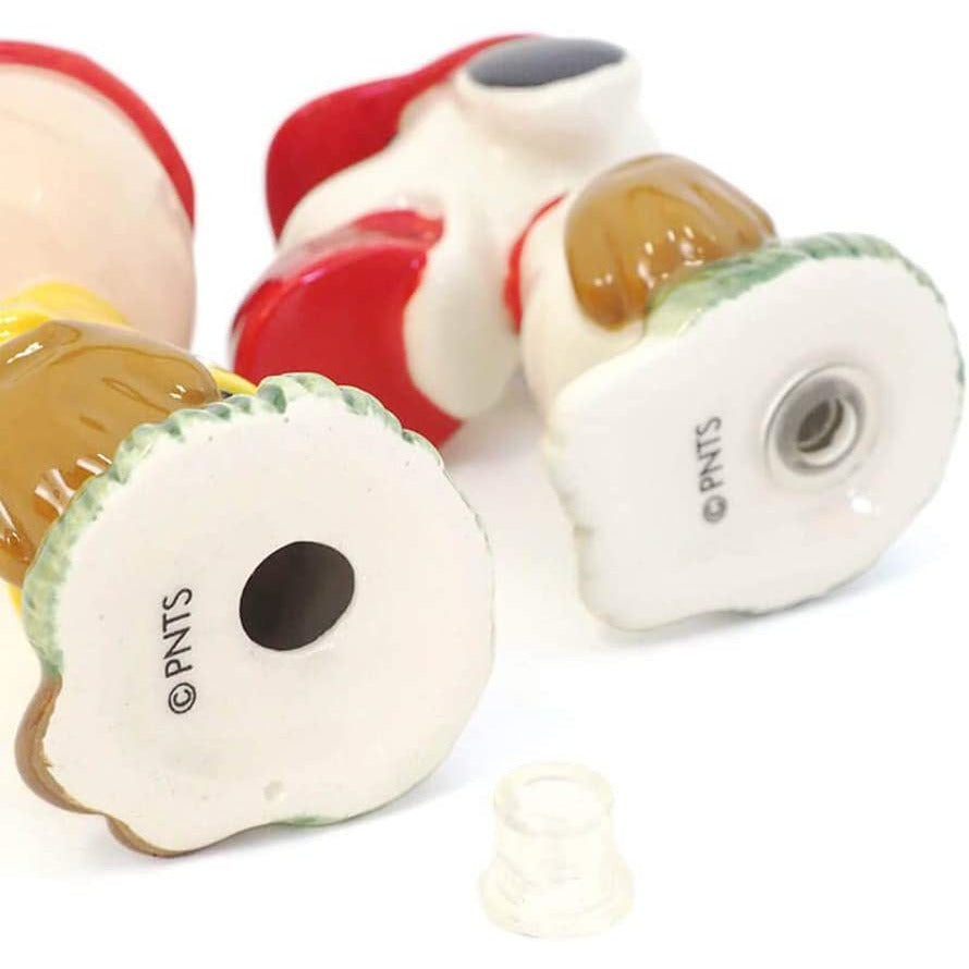 Peanuts Charlie Brown & Snoopy Baseball Salt and Pepper Set
