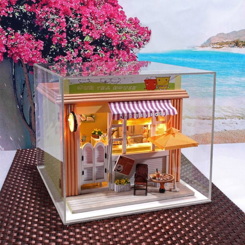 Our Tea House DIY Miniature Dollhouse