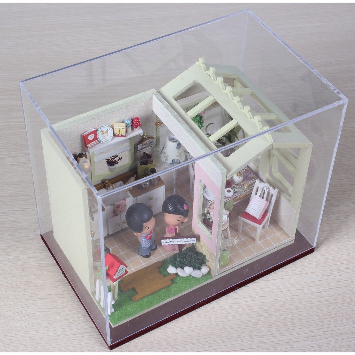 Cozy Kitchen DIY Miniature Dollhouse